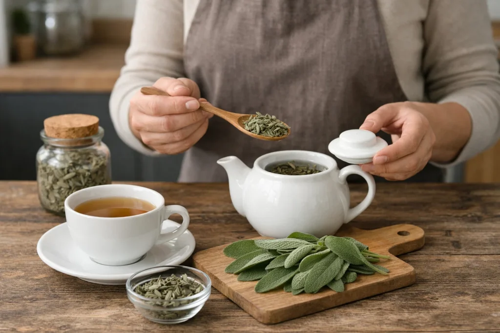 Tisana di salvia benefici: a cosa serve e come si usa